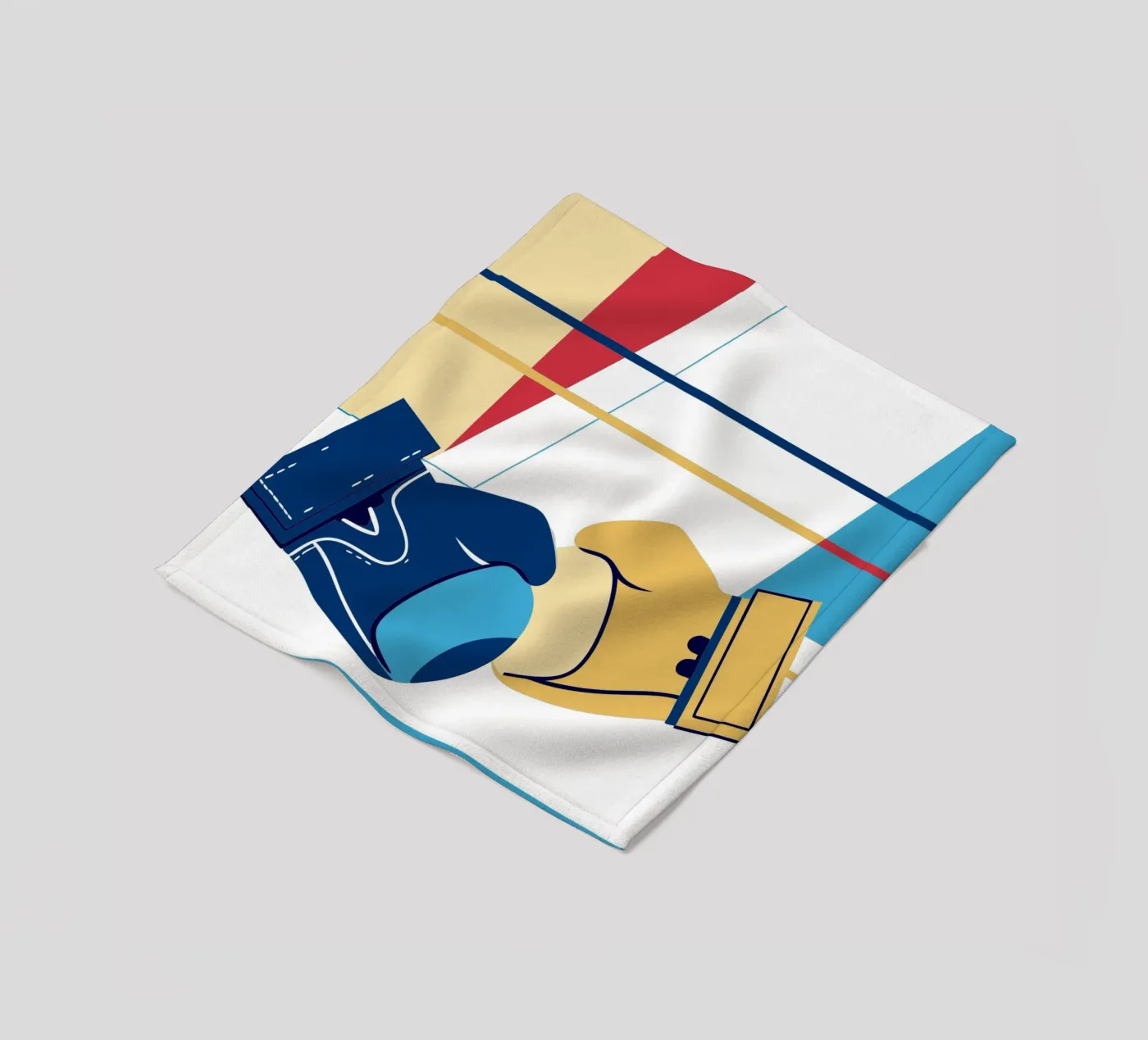 Boxing gloves Fleecedecke von TODAY'S SHOP