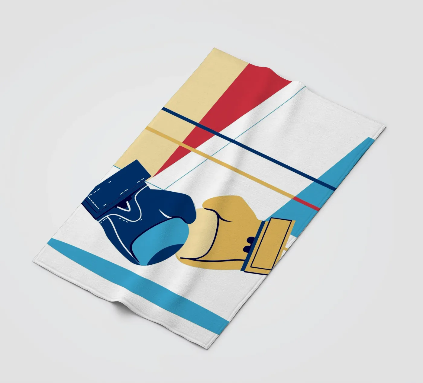 Boxing gloves Fleecedecke von TODAY'S SHOP