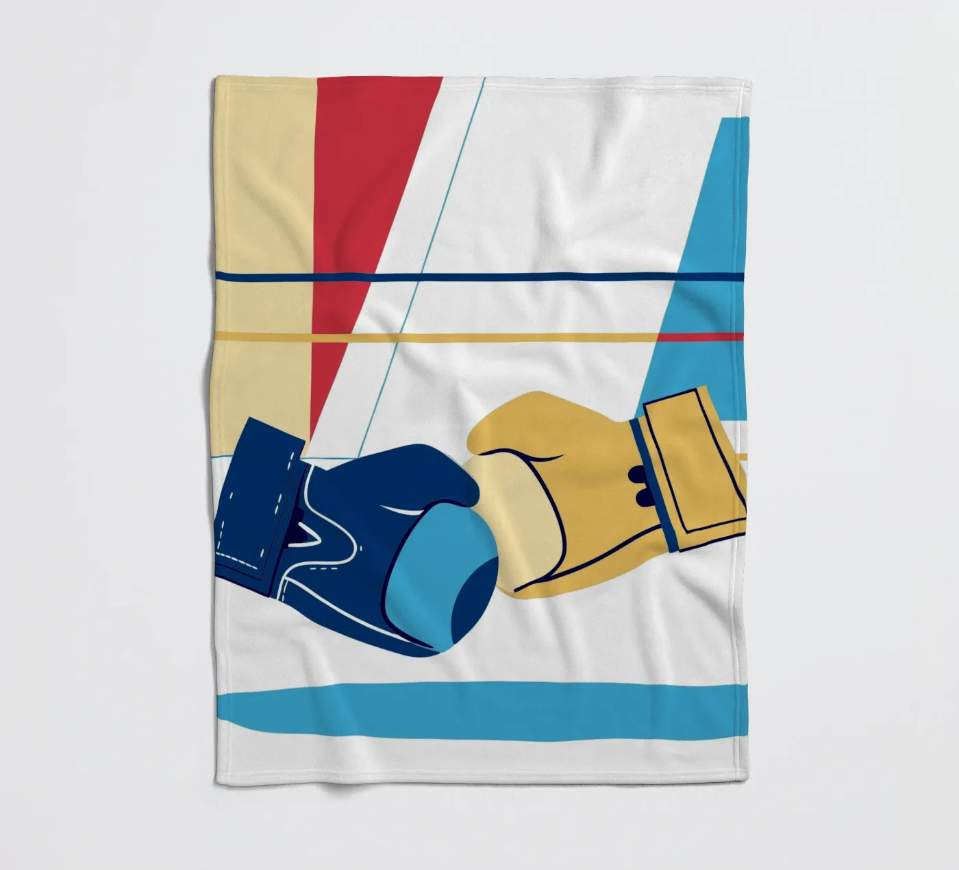 Boxing gloves Fleecedecke von TODAY'S SHOP