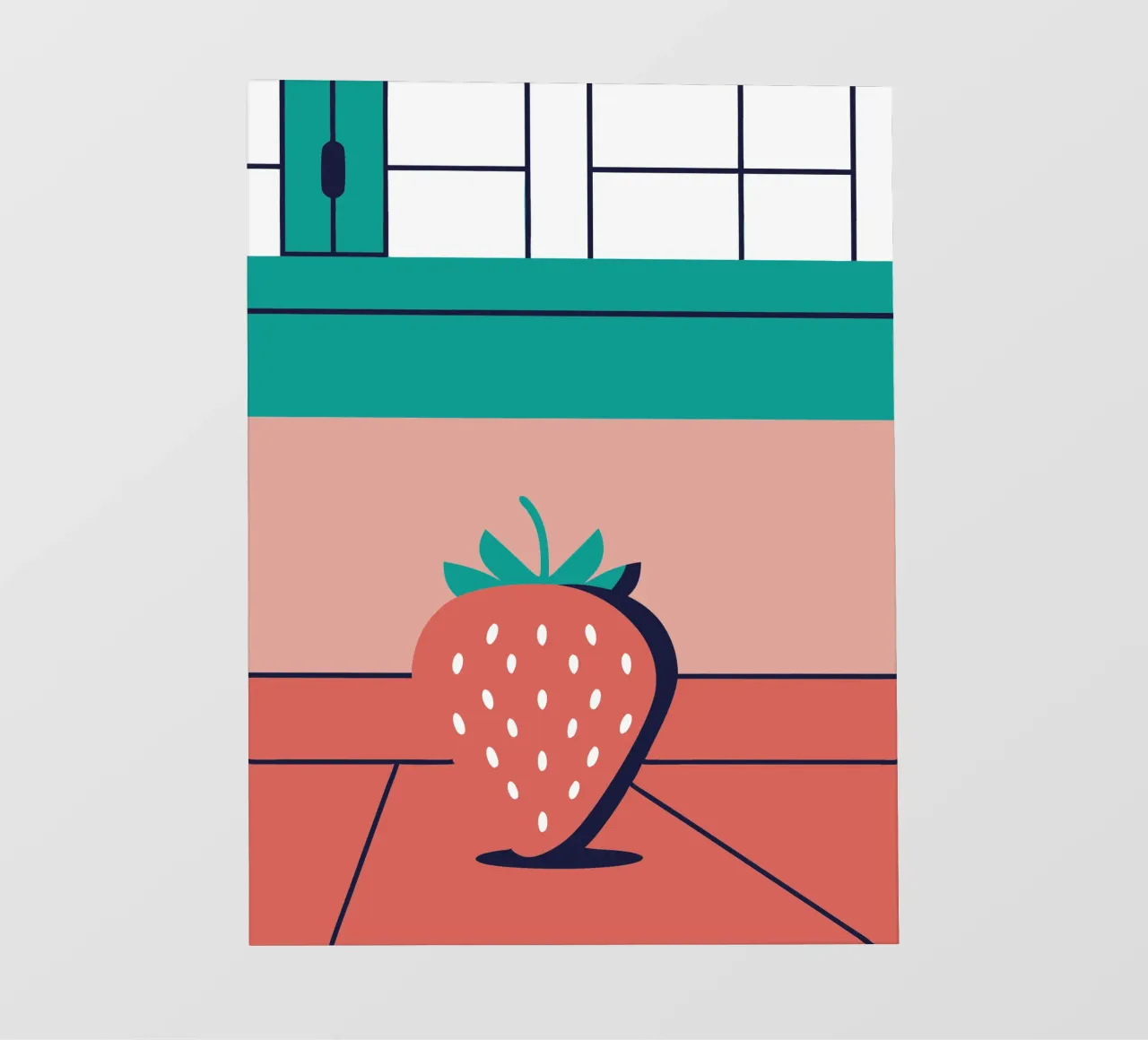 Frutta alla fragola pellicola backlit da TODAY'S SHOP