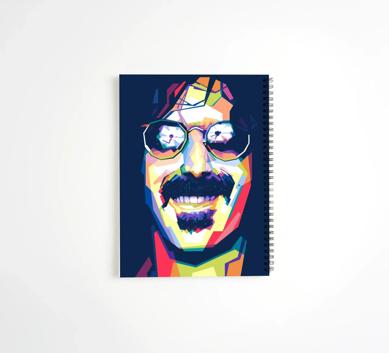 Uncle Frank spiral notebook by Alkahfsmart
