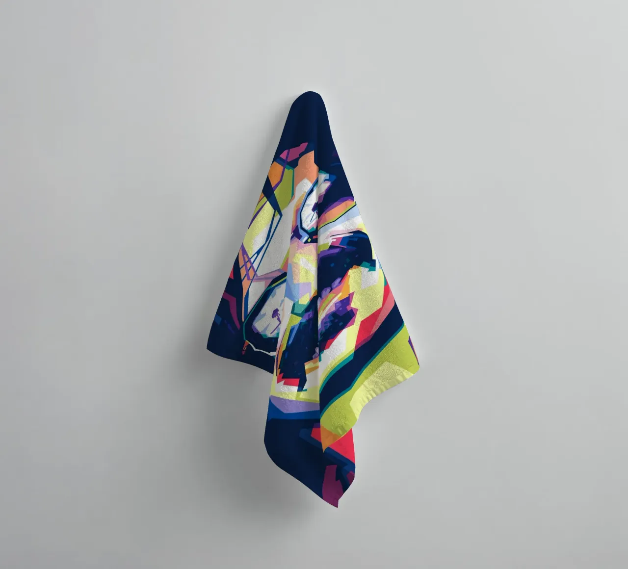 Uncle Frank towel by Alkahfsmart