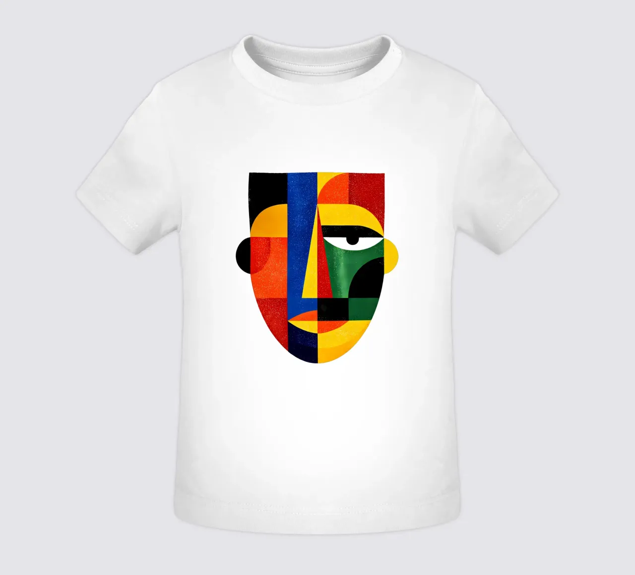 Geometrisch Abstract Gezicht Trending Now baby t-shirt van Urban Life