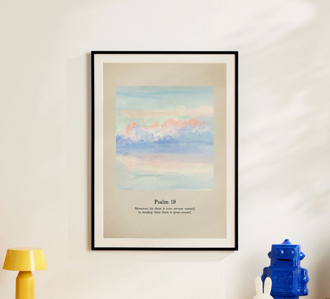 Wolken Meer Ozean Wasser Himmel Sonnenuntergang Poster von Hien T Huynh