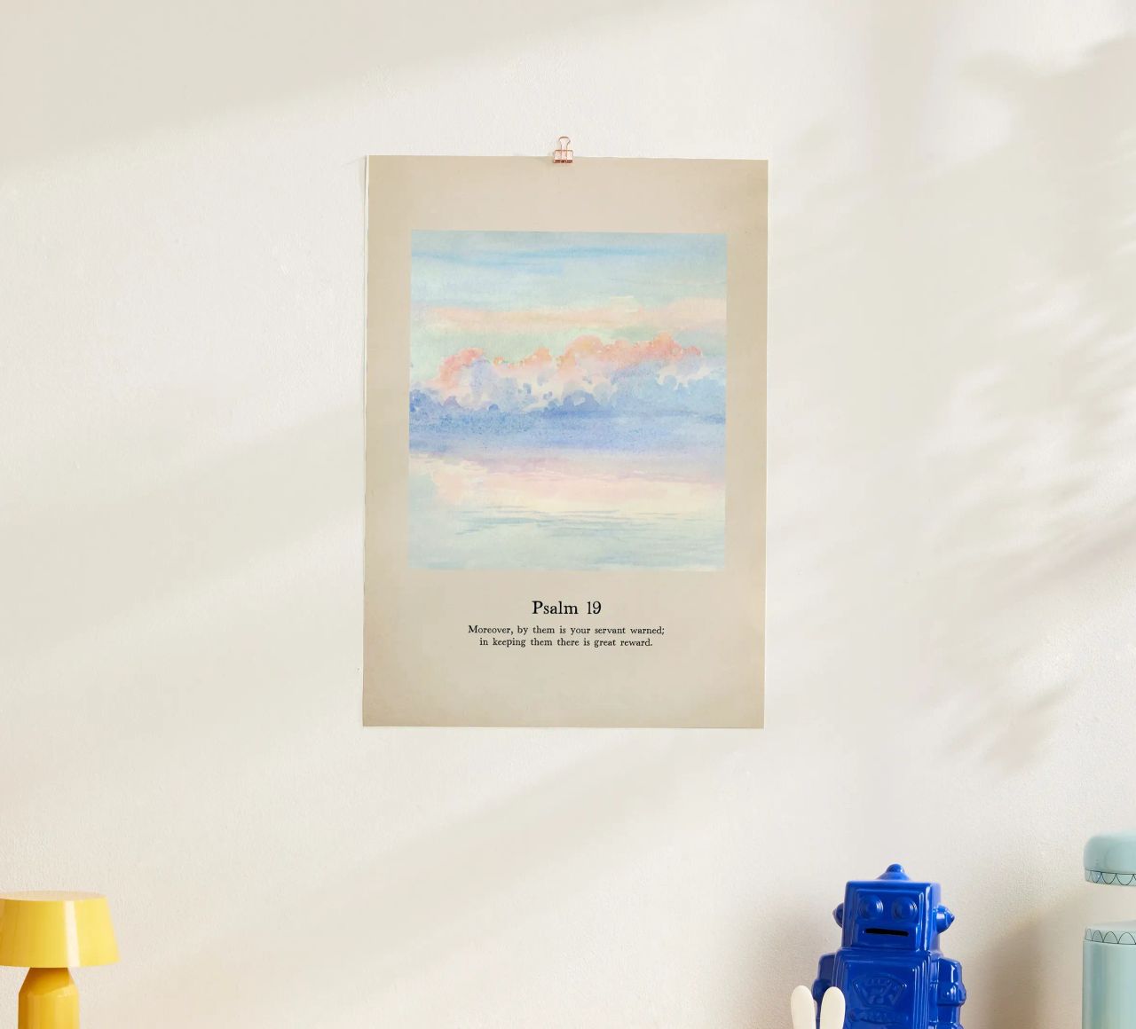 Wolken Meer Ozean Wasser Himmel Sonnenuntergang Poster von Hien T Huynh