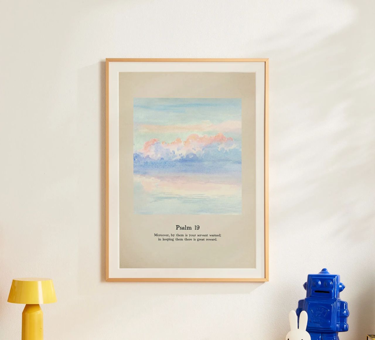 Wolken Meer Ozean Wasser Himmel Sonnenuntergang Poster von Hien T Huynh