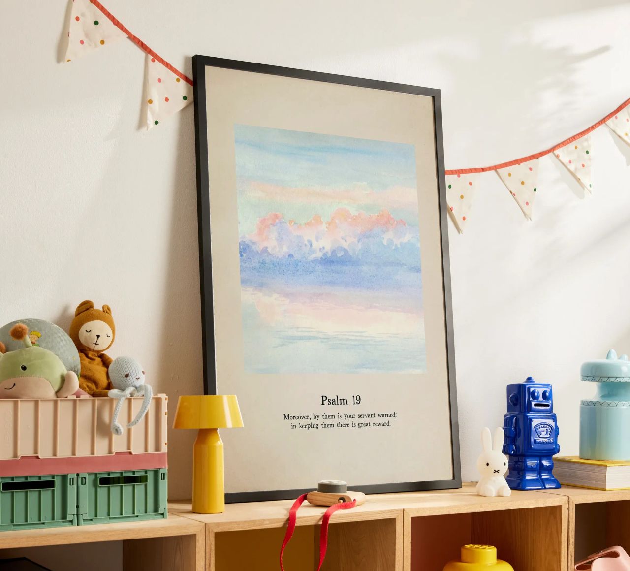 Wolken Meer Ozean Wasser Himmel Sonnenuntergang Poster von Hien T Huynh