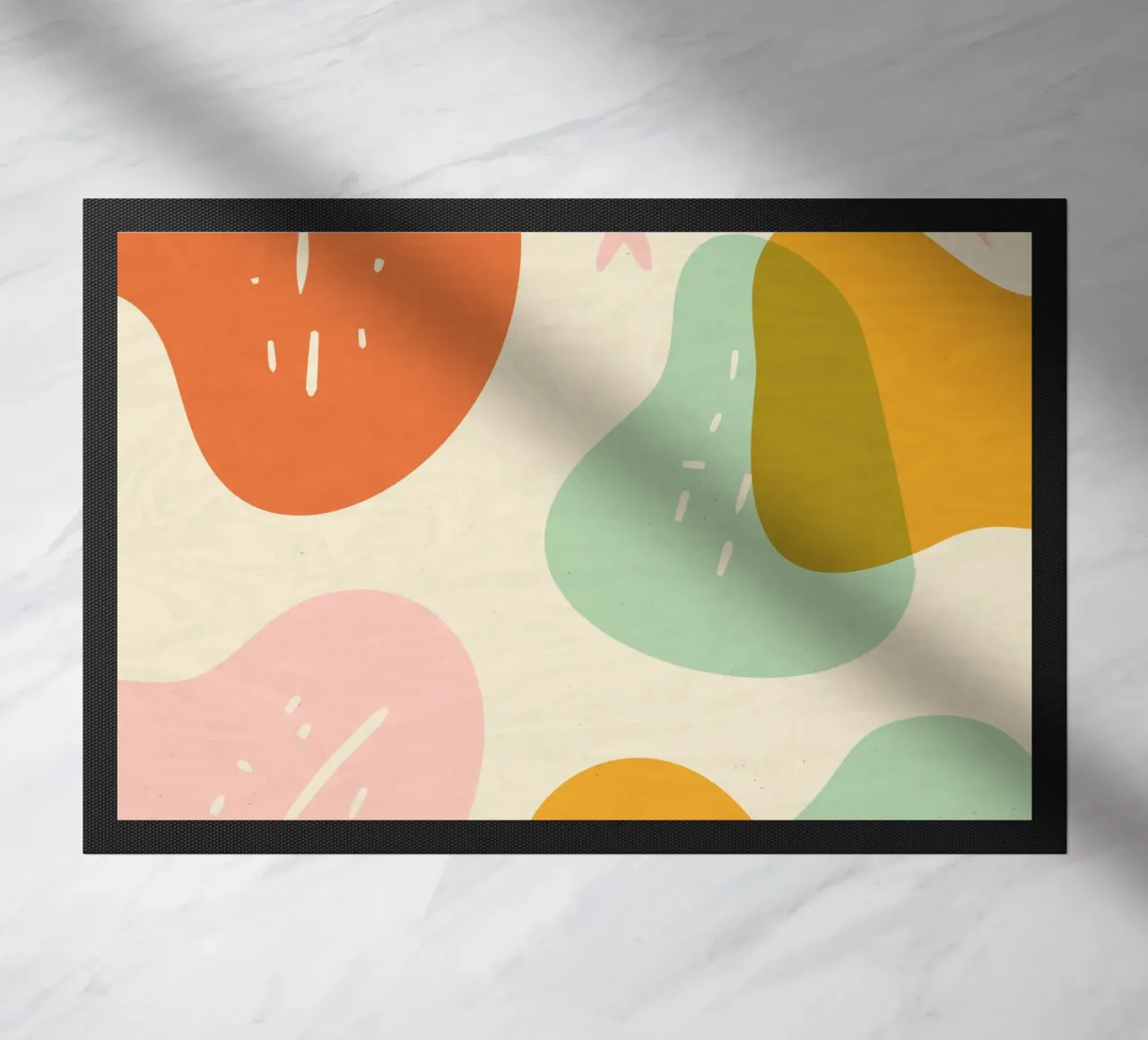 Miscela di colori spensierati zerbino da Kintsugi99
