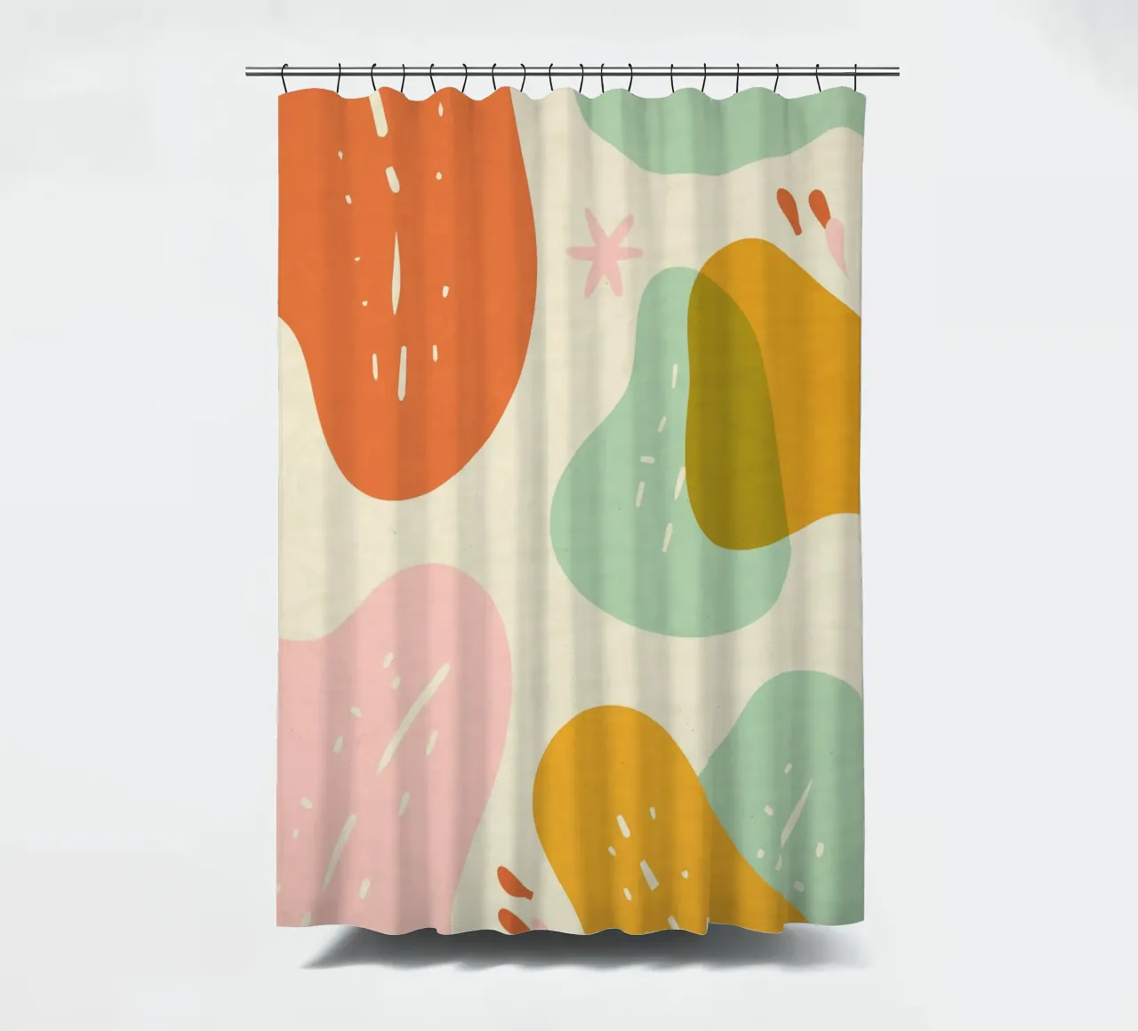Miscela di colori spensierati tenda da doccia da Kintsugi99