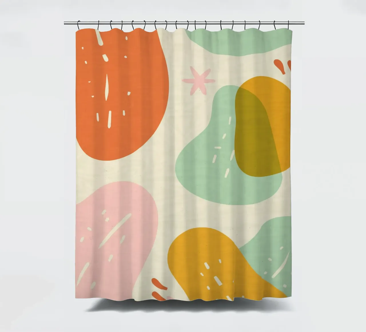 Miscela di colori spensierati tenda da doccia da Kintsugi99