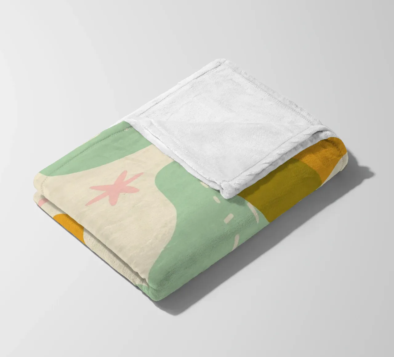 Miscela di colori spensierati coperta in pile da Kintsugi99