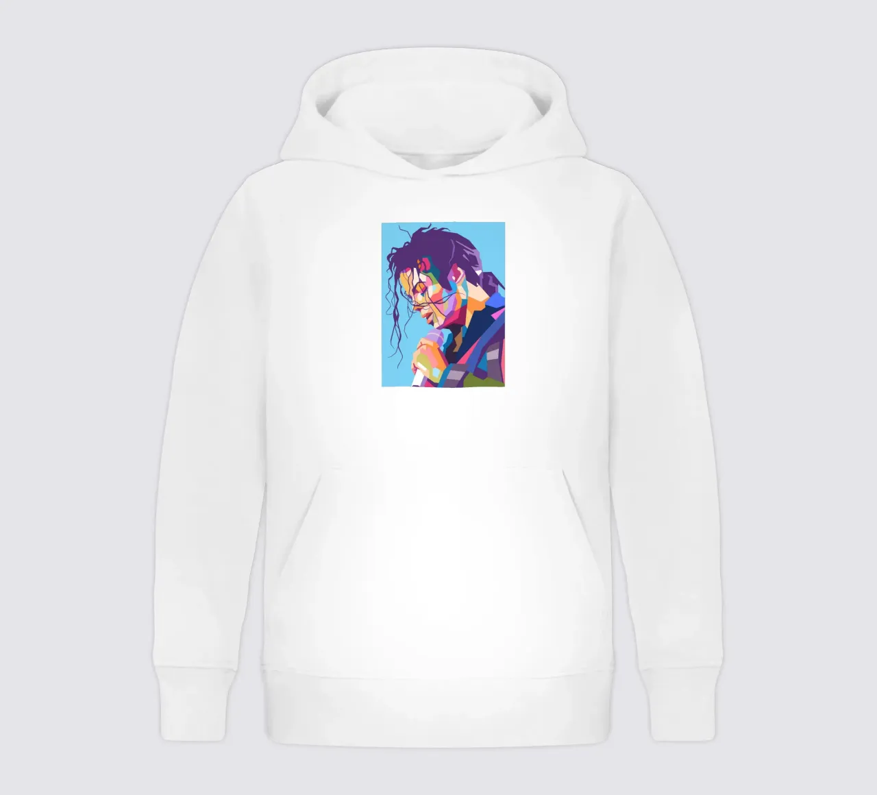 Michael Jackson iconic singer kids hoodie by Hantamrata