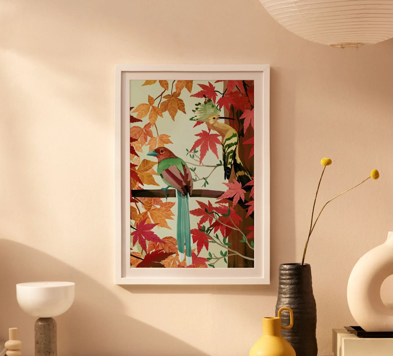 Birds Of Autumn poster by Goed Blauw