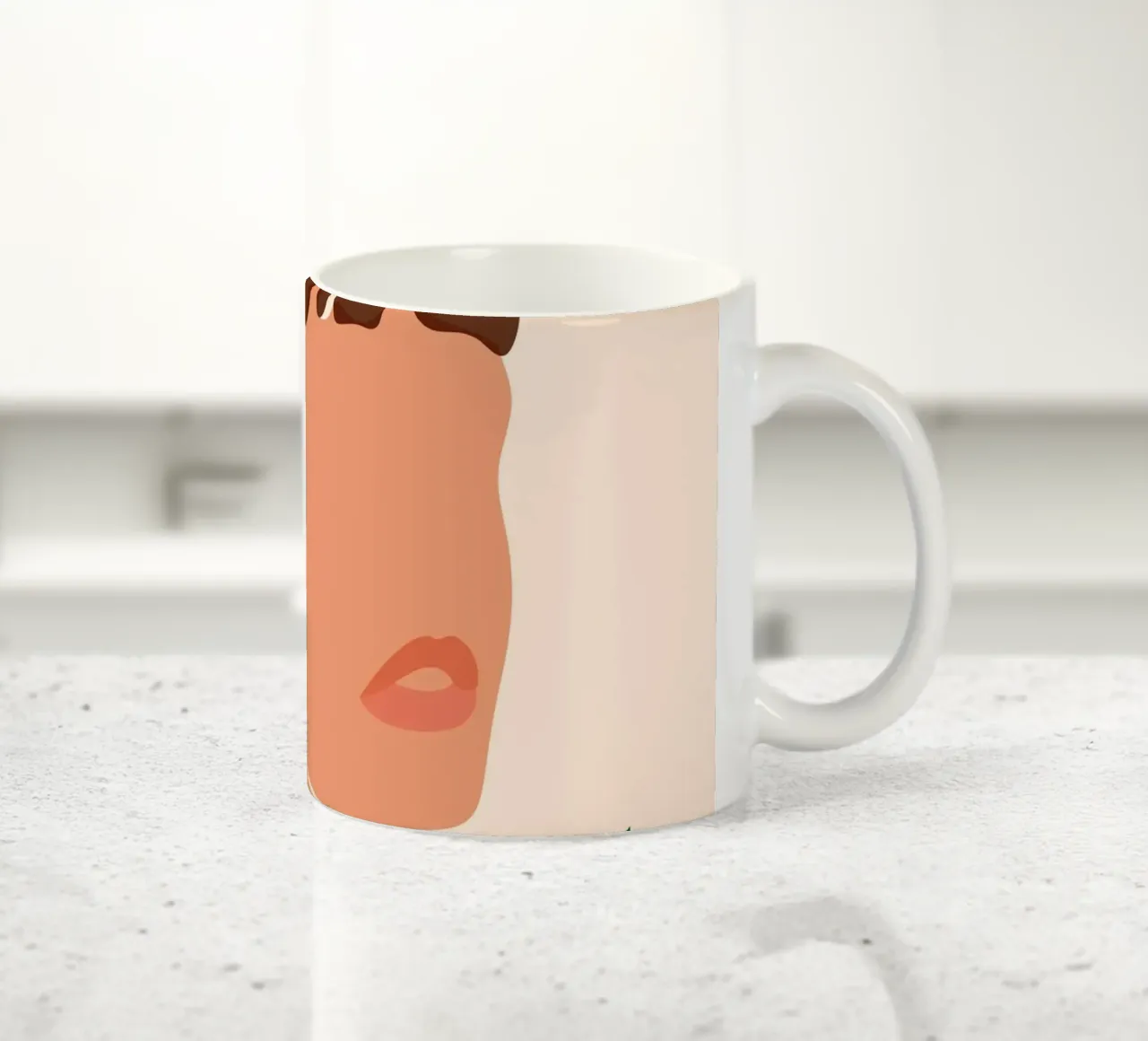 Orecchini a forma di fragola tazza in ceramica da Kintsugi99