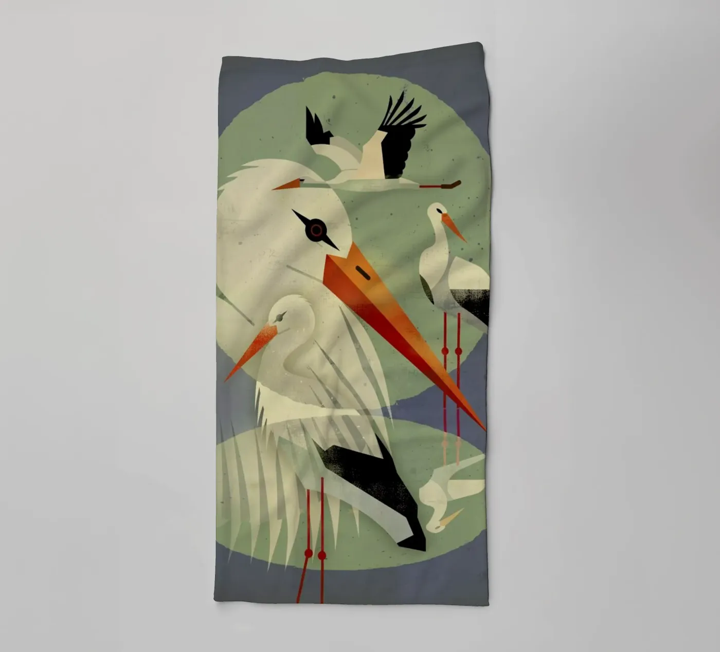 Storcks towel by Dieter Braun