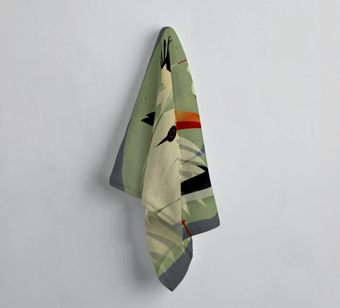 Storcks towel by Dieter Braun