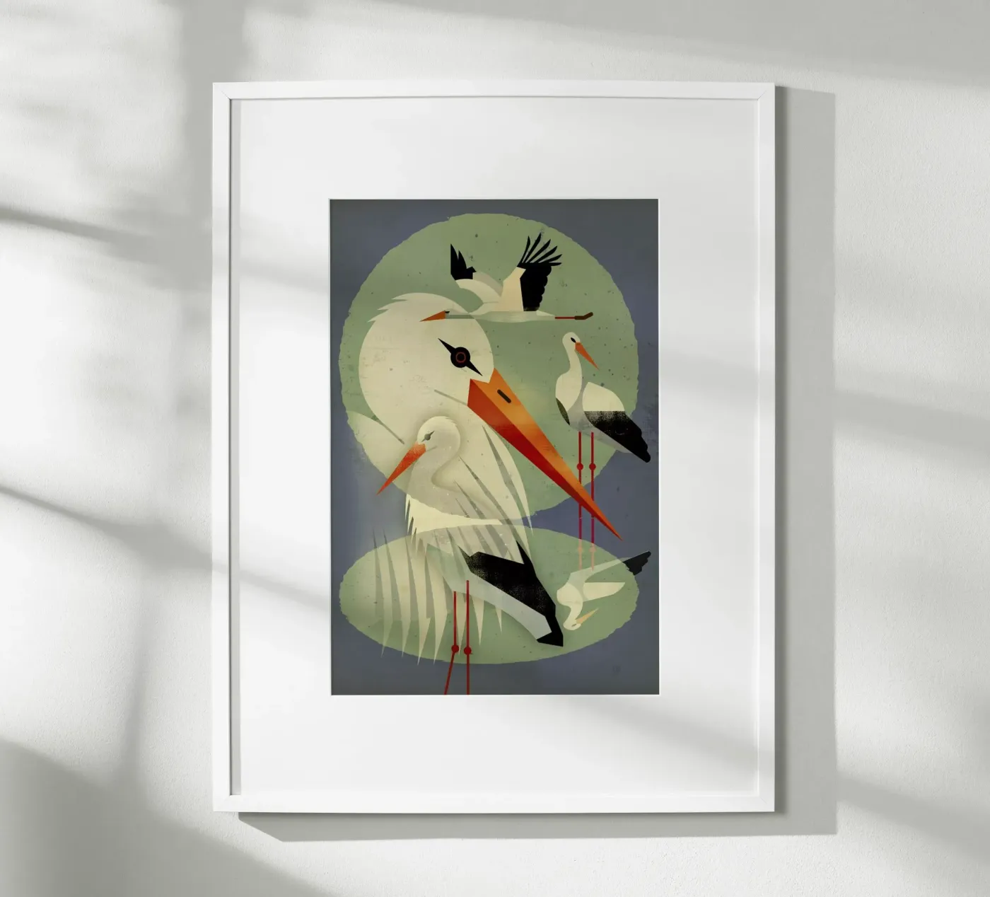 Storcks Poster von Dieter Braun