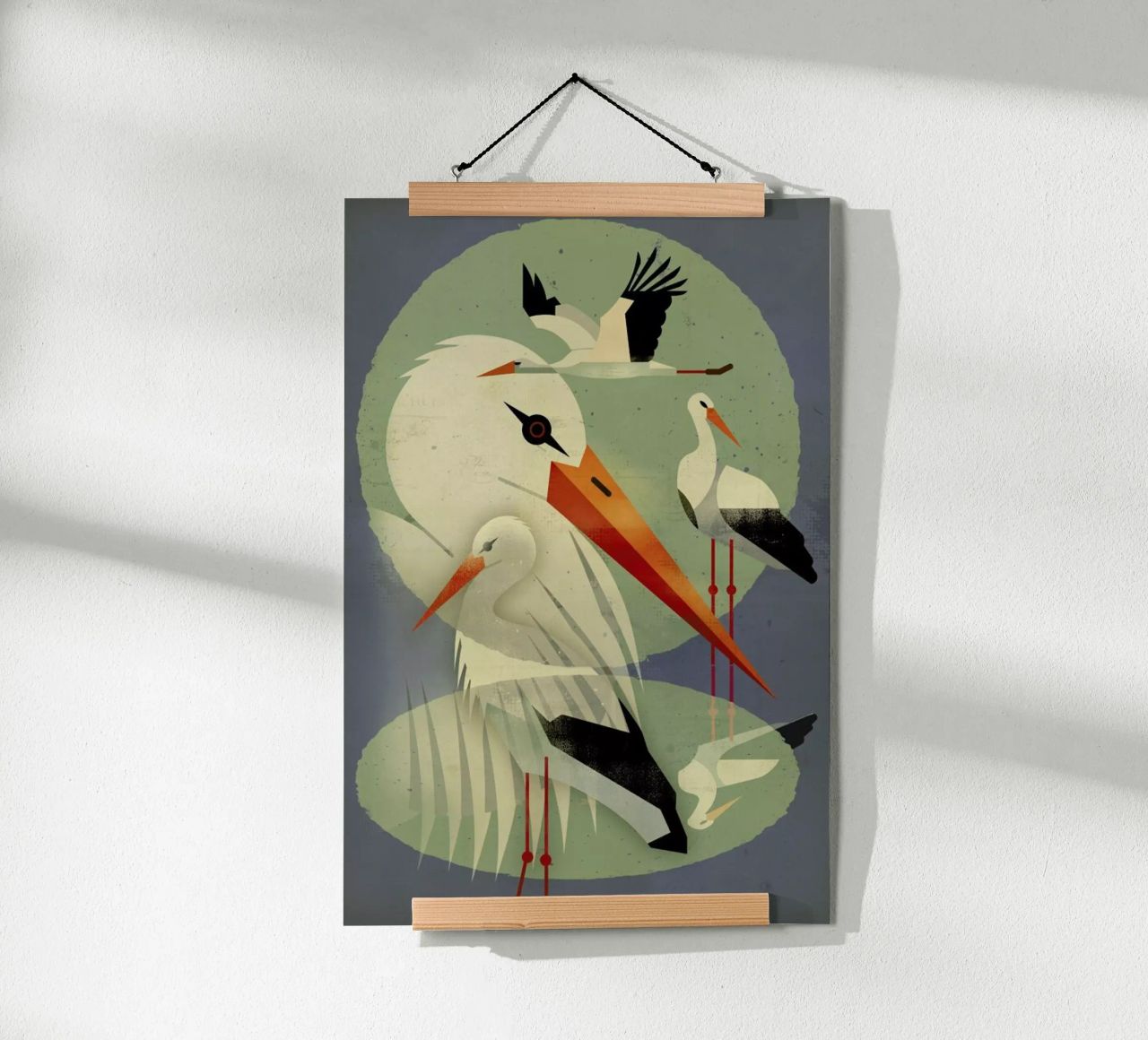 Storcks Poster von Dieter Braun