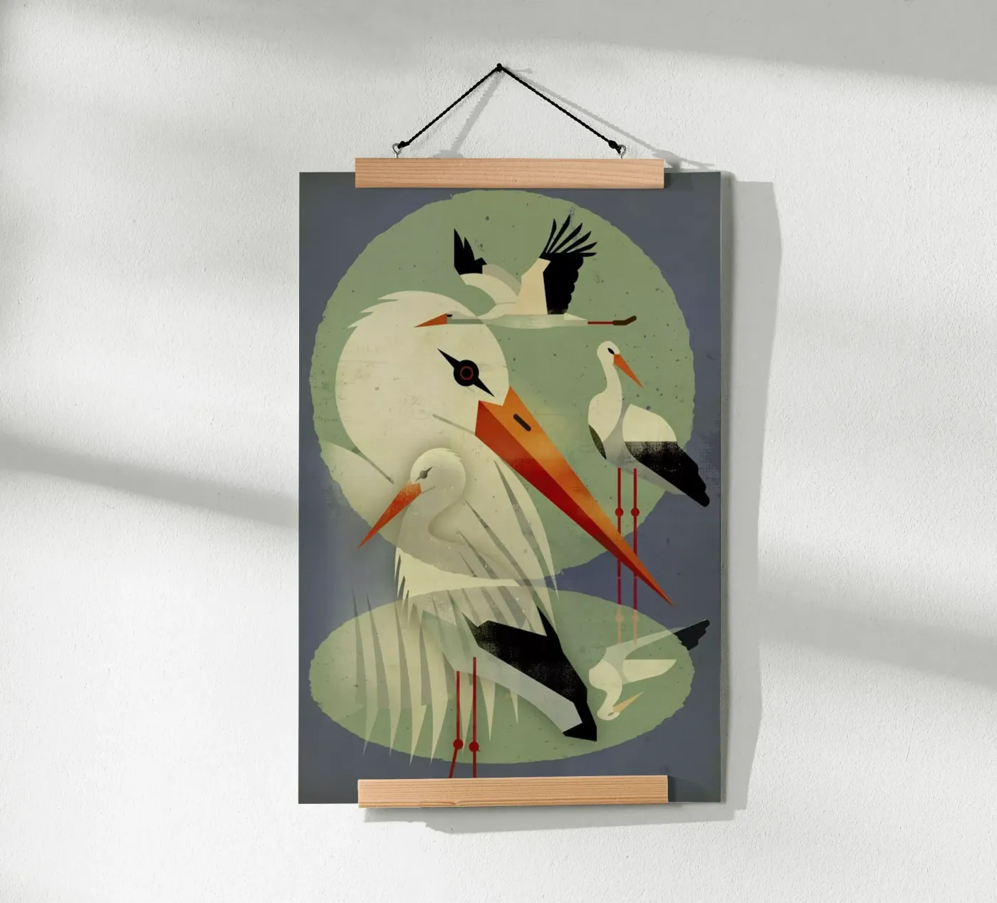 Storcks Poster von Dieter Braun