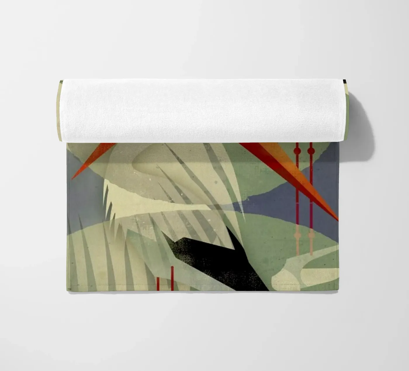 Storcks strandhanddoek van Dieter Braun