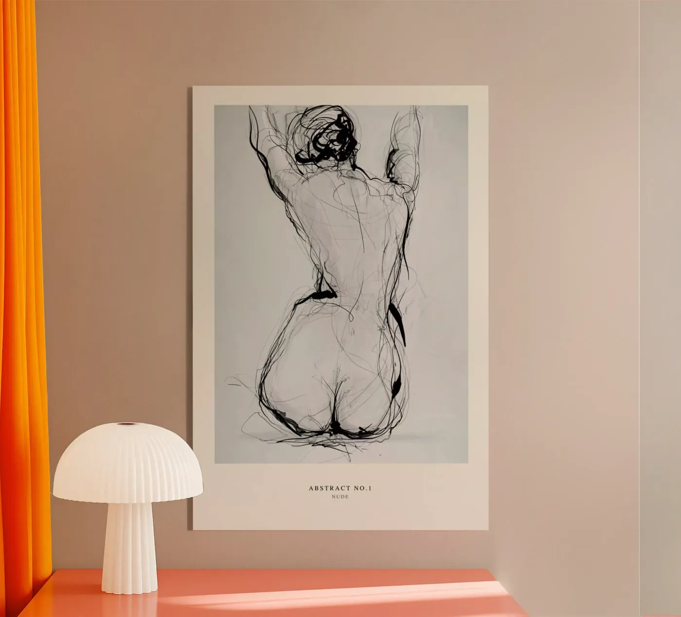 Nude plexiglas de Graphite