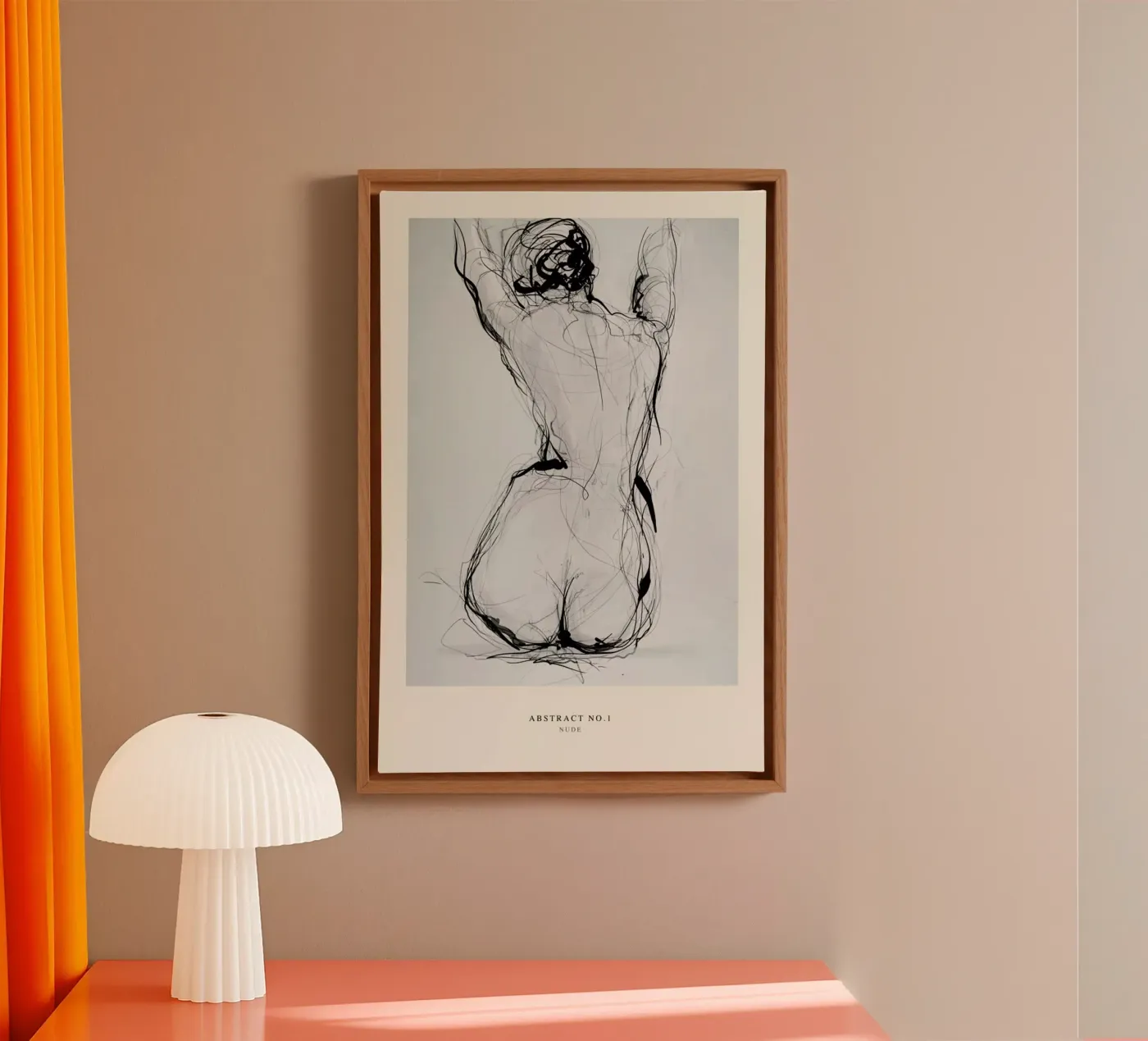 Nude canvas by Graphite