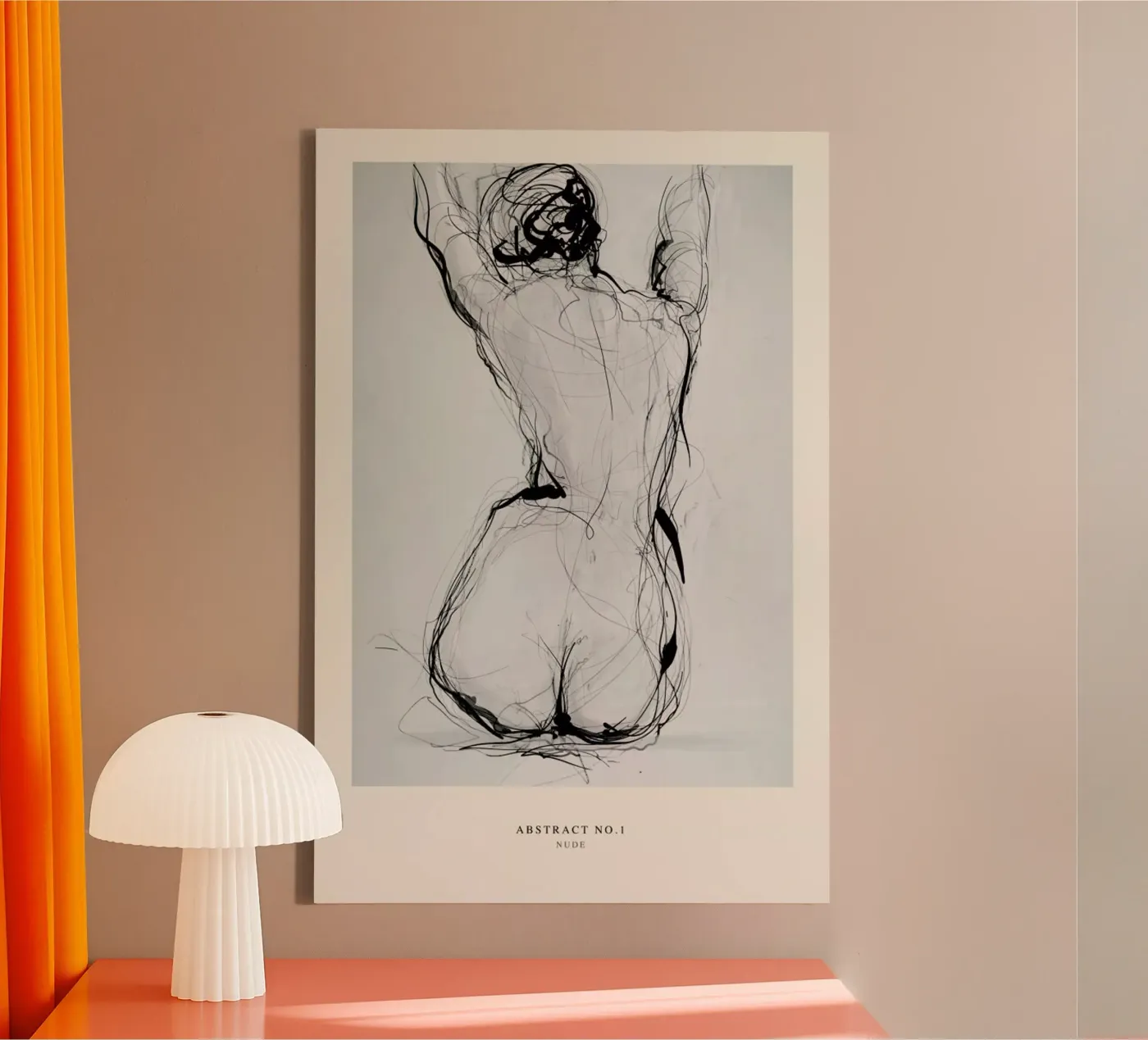 Nude canvas by Graphite