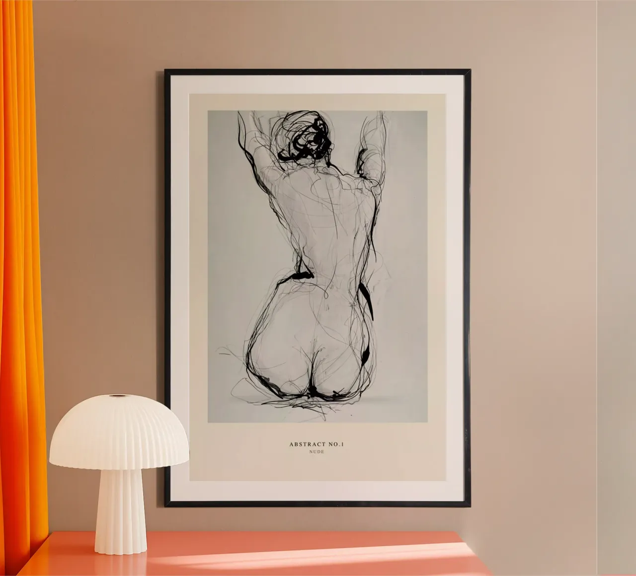 Nude poster da Graphite