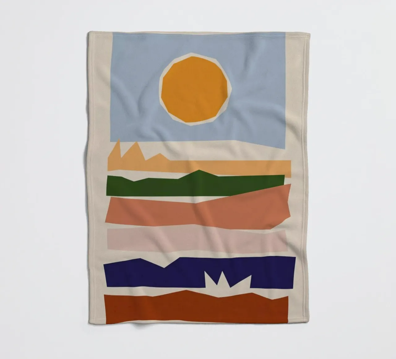 Warm Horizons II coperta in pile da Pure