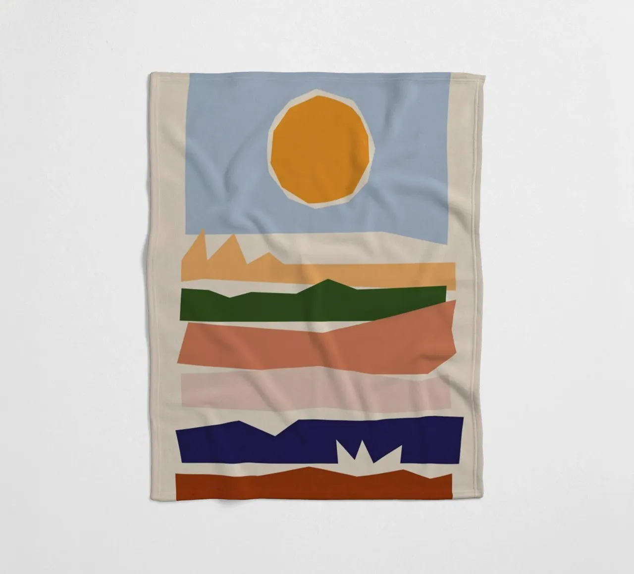 Warm Horizons II coperta in pile da Pure