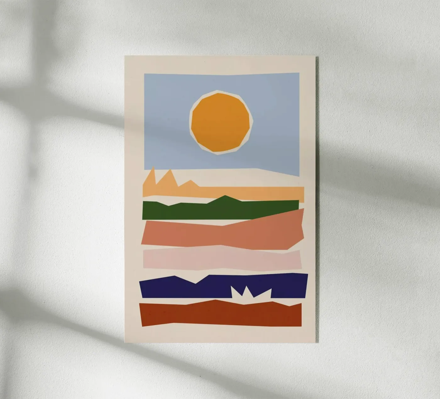 Warm Horizons II plexiglass da Pure