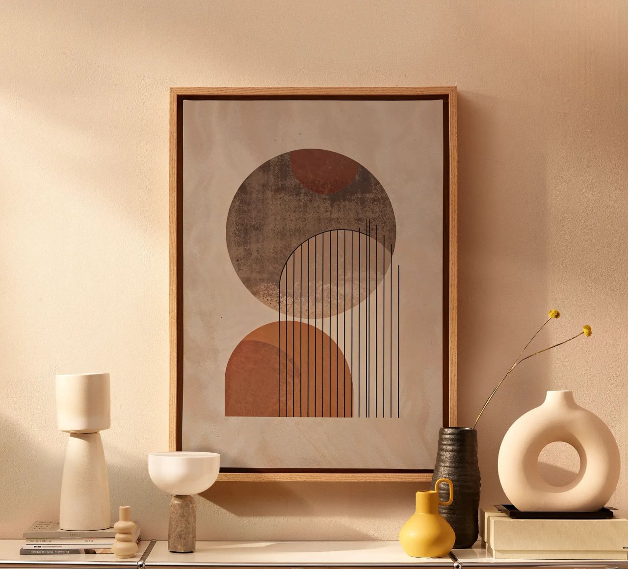 circle sphere semi-circle arc abstract shapes texture canvas by Nick Haluck