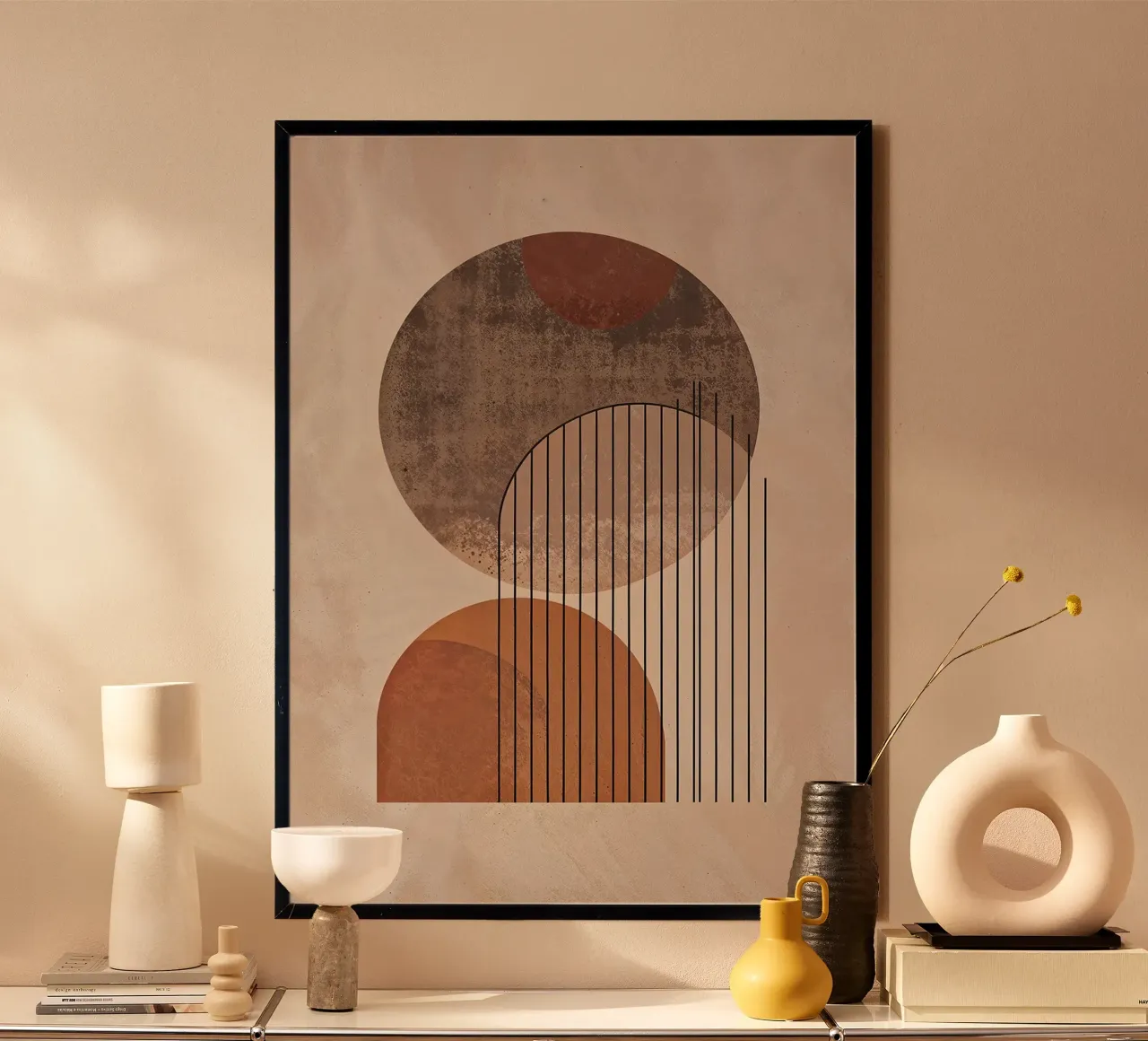 circle sphere semi-circle arc abstract shapes texture hahnemühle by Nick Haluck