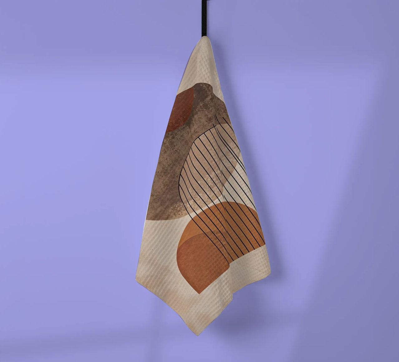 cerchio sfera semicerchio arco astratto forme texture canovaccio da cucina da Nick Haluck