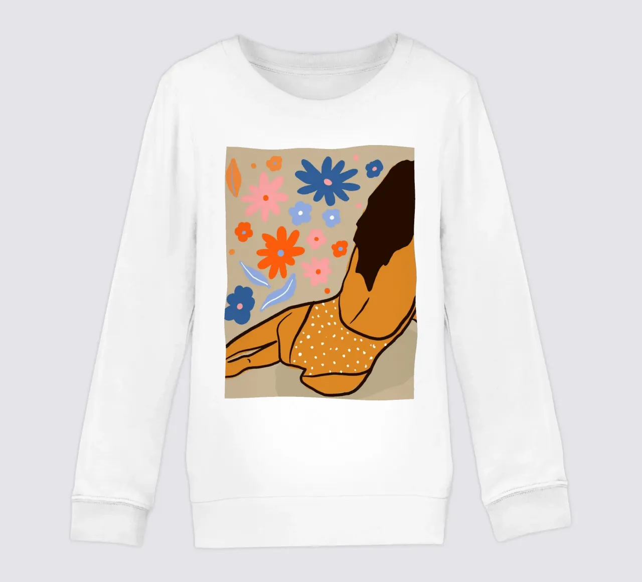Laid-Back Summer Vibes Kinder Sweatshirt von Kintsugi99