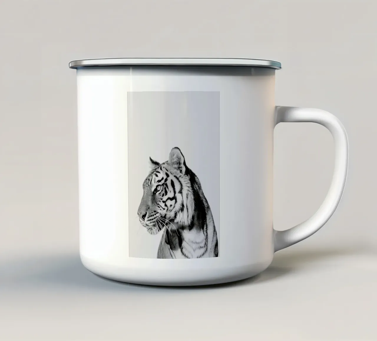 Tiger II tazza in smalto da Paws & Claws