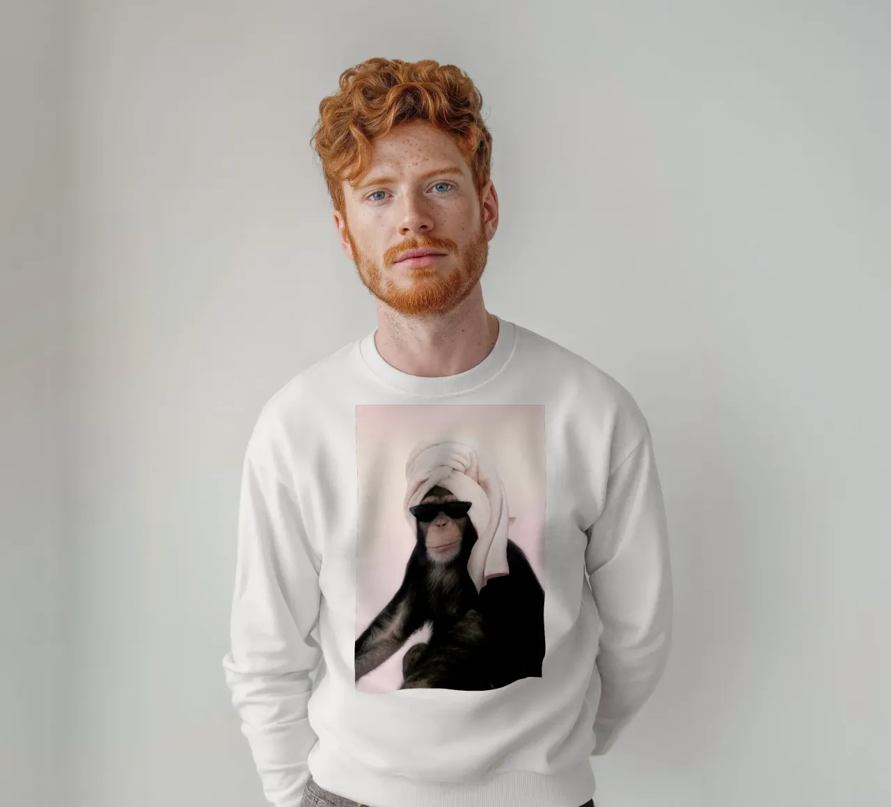 Chimp felpa da Paul Fuentes Design