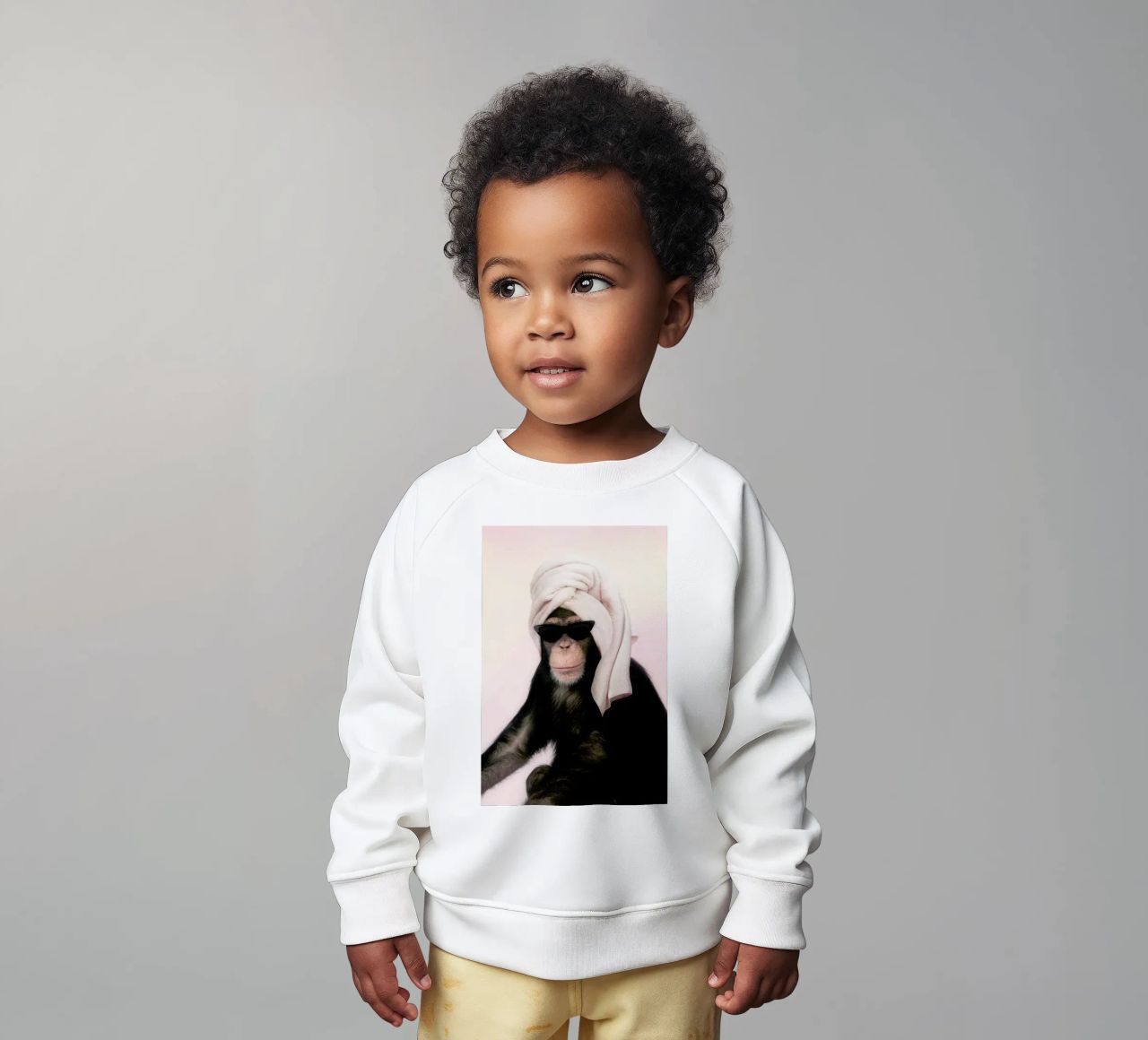 Chimp sudadera de bebé de Paul Fuentes Design