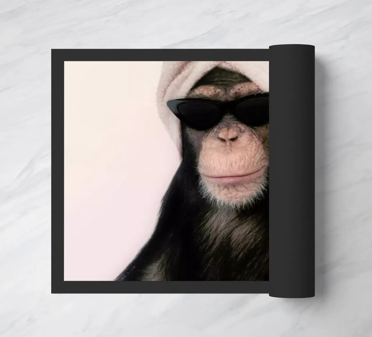 Chimp zerbino da Paul Fuentes Design