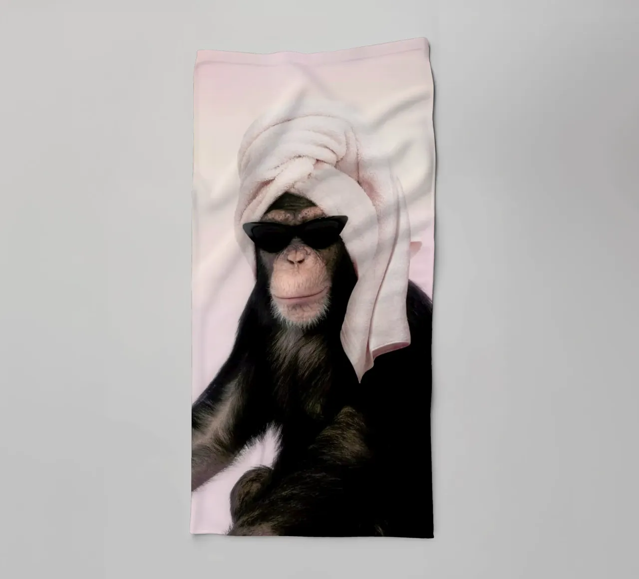 Chimp Handtuch von Paul Fuentes Design