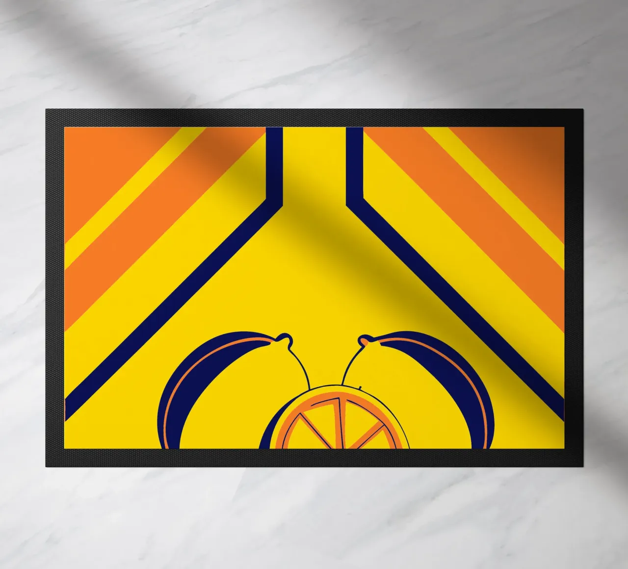 Giallo limone zerbino da TODAY'S SHOP