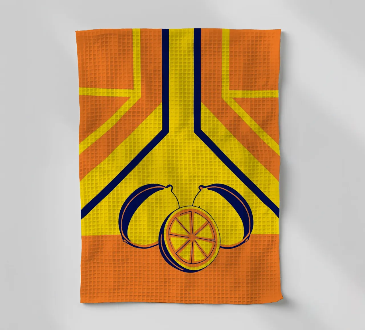 Gelbe Zitrone Geschirrtuch von TODAY'S SHOP