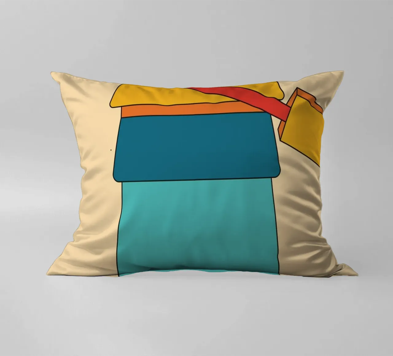 Bottle Open Retro cuscino da galihstudio