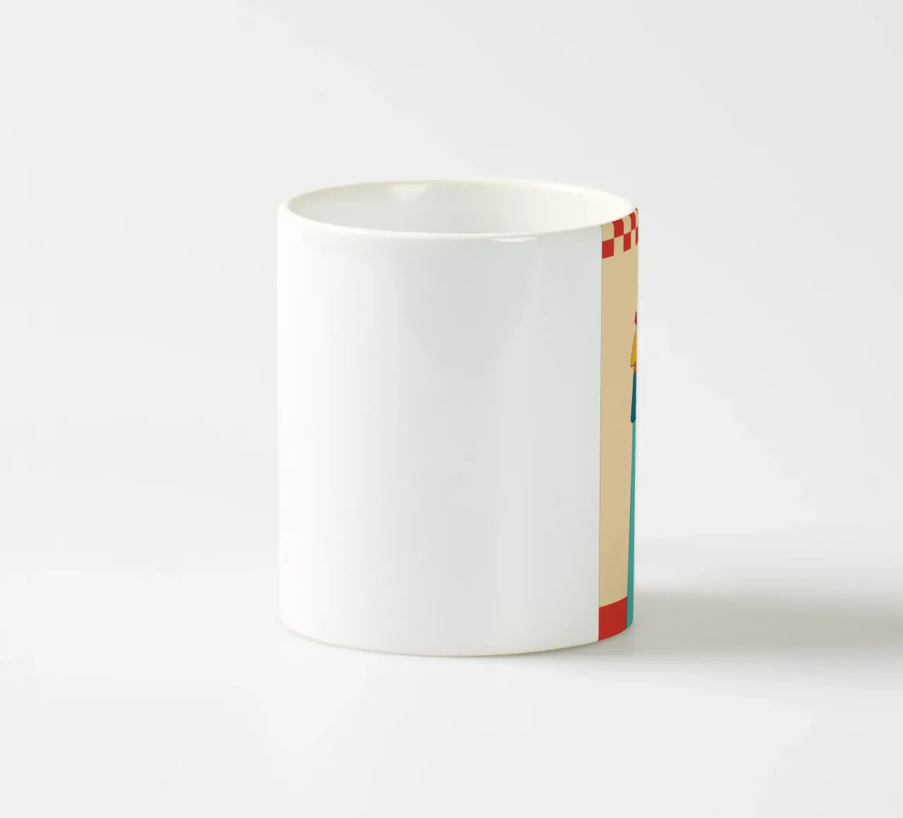 Bottle Open Retro tazza in ceramica da galihstudio