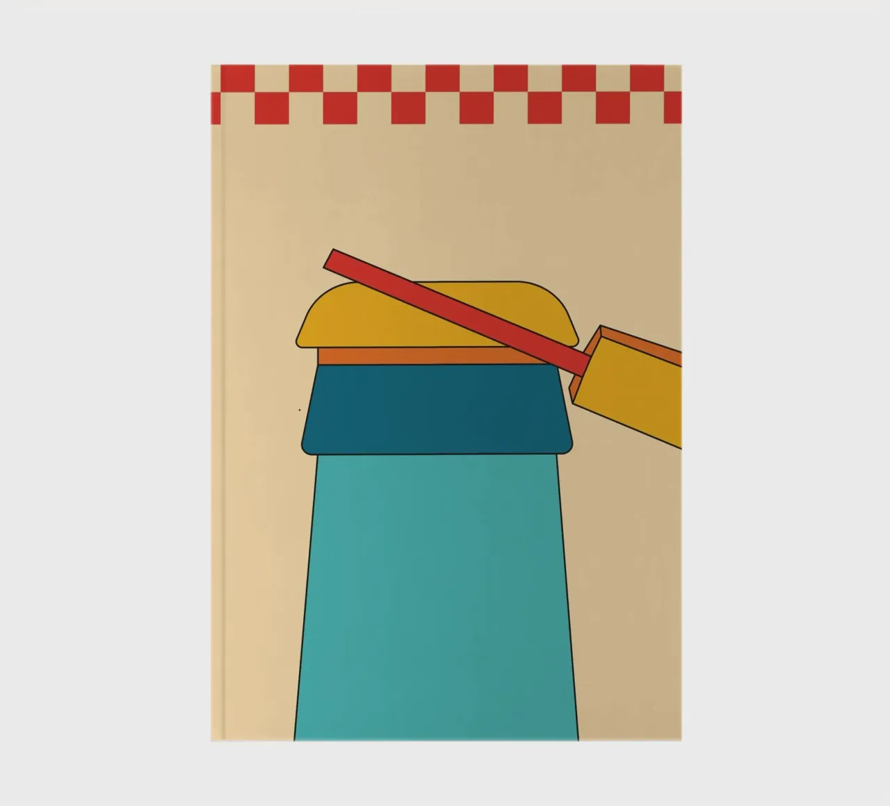 Bottle Open Retro notebook by galihstudio