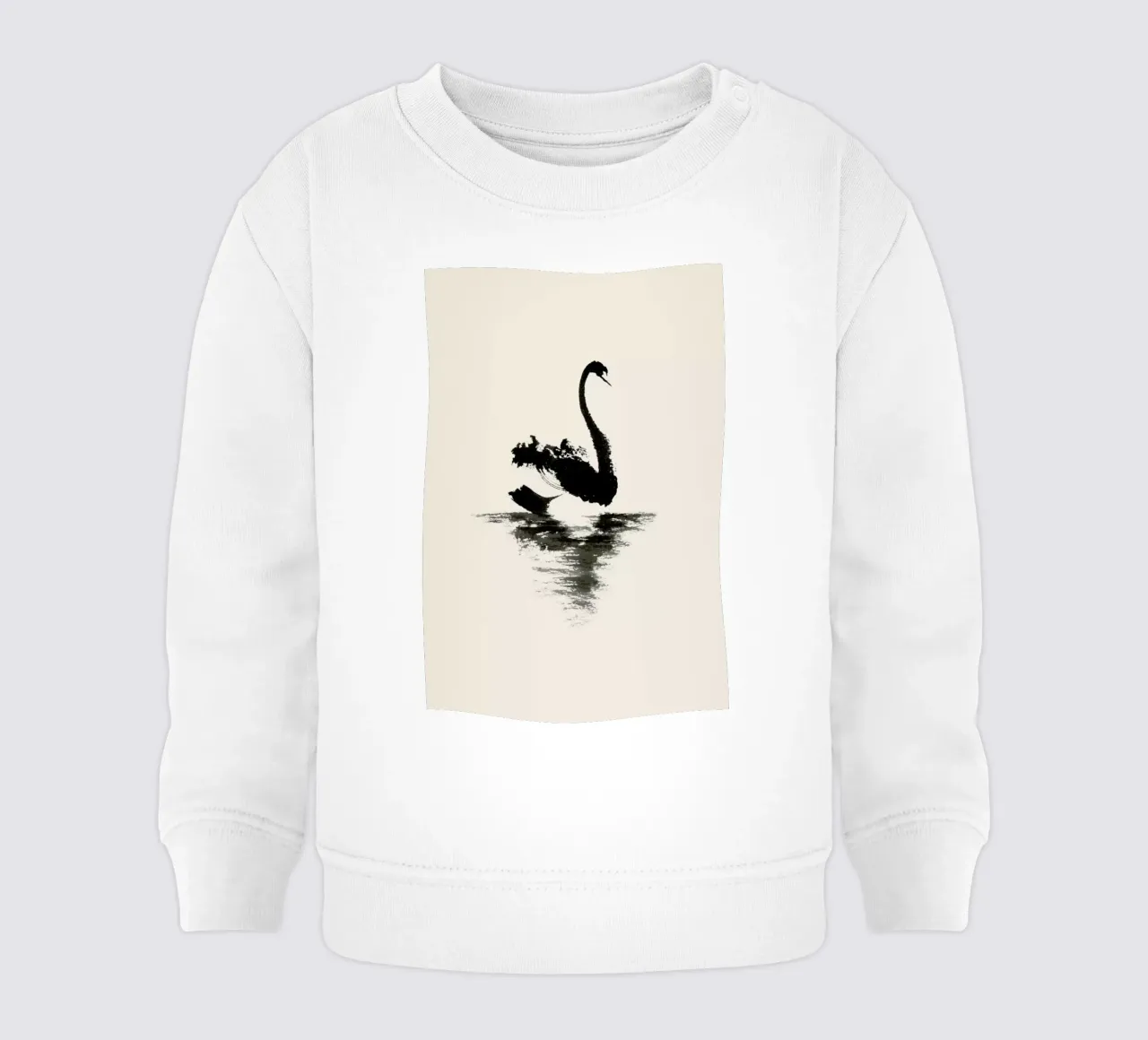 Black Swan felpa neonato da Flora & Fauna
