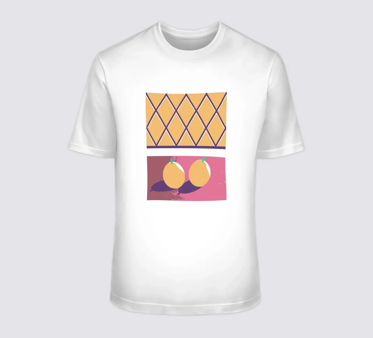 Gelbe Zitrone T-Shirt von TODAY'S SHOP