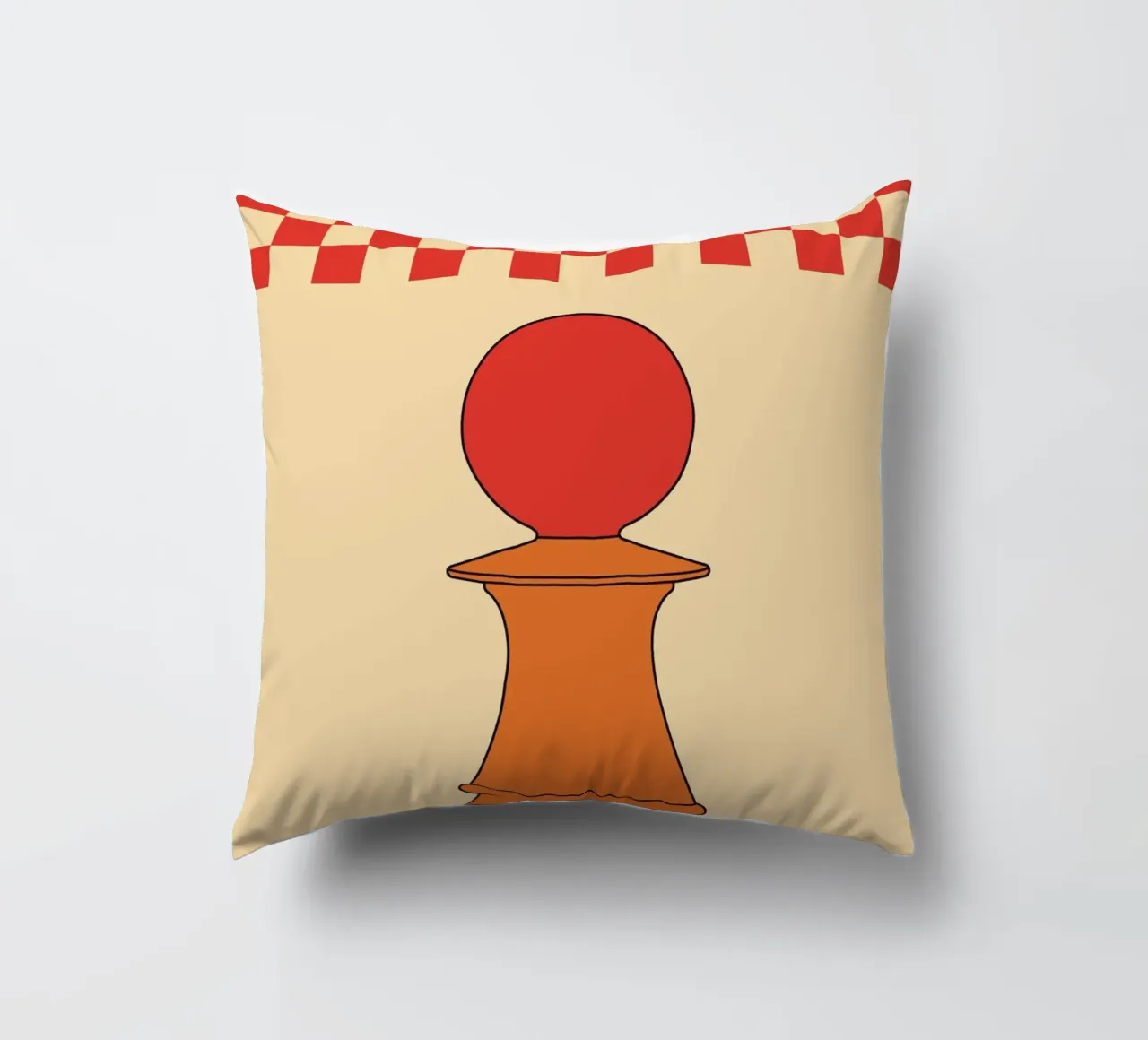Chess Retro cuscino da galihstudio