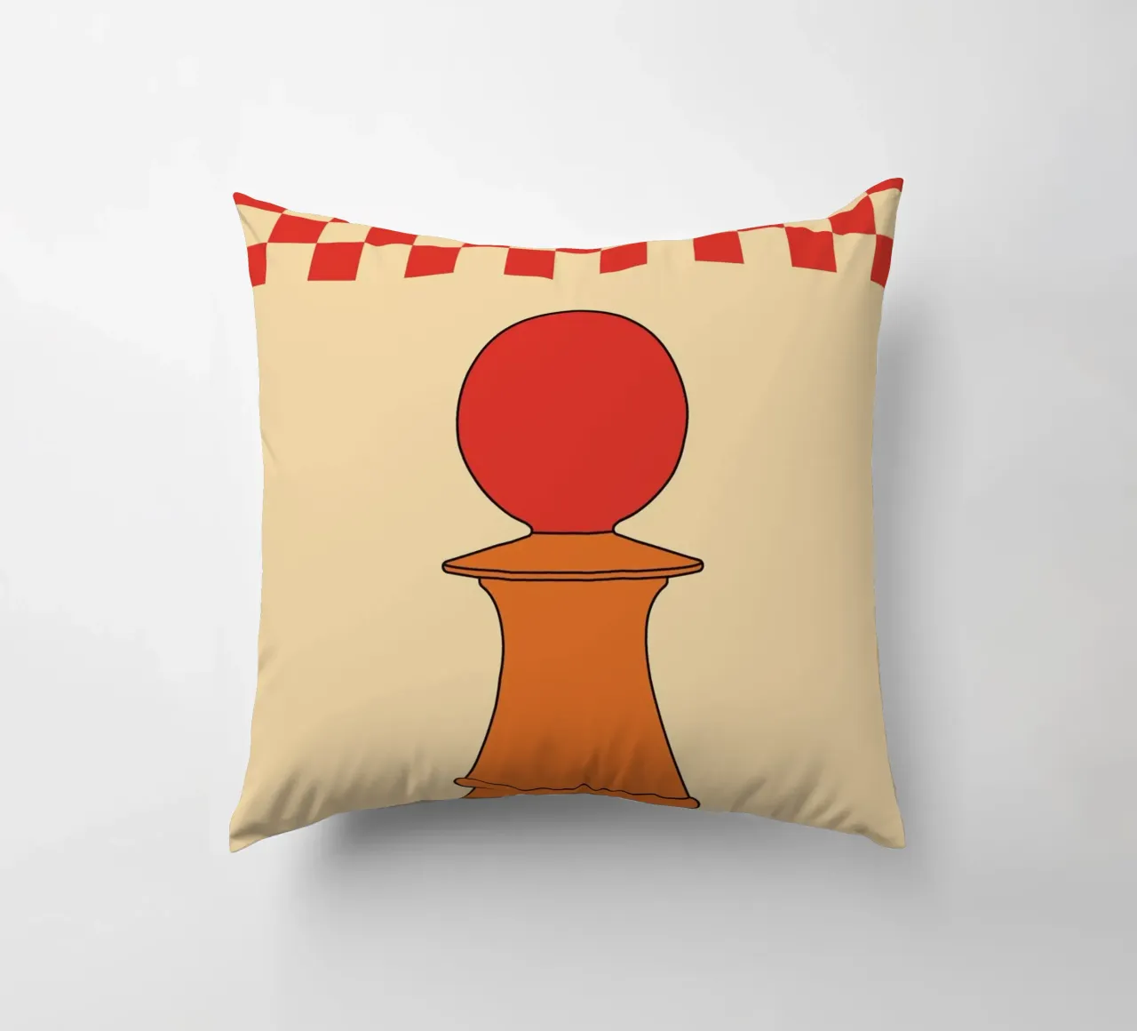 Chess Retro cuscino da galihstudio