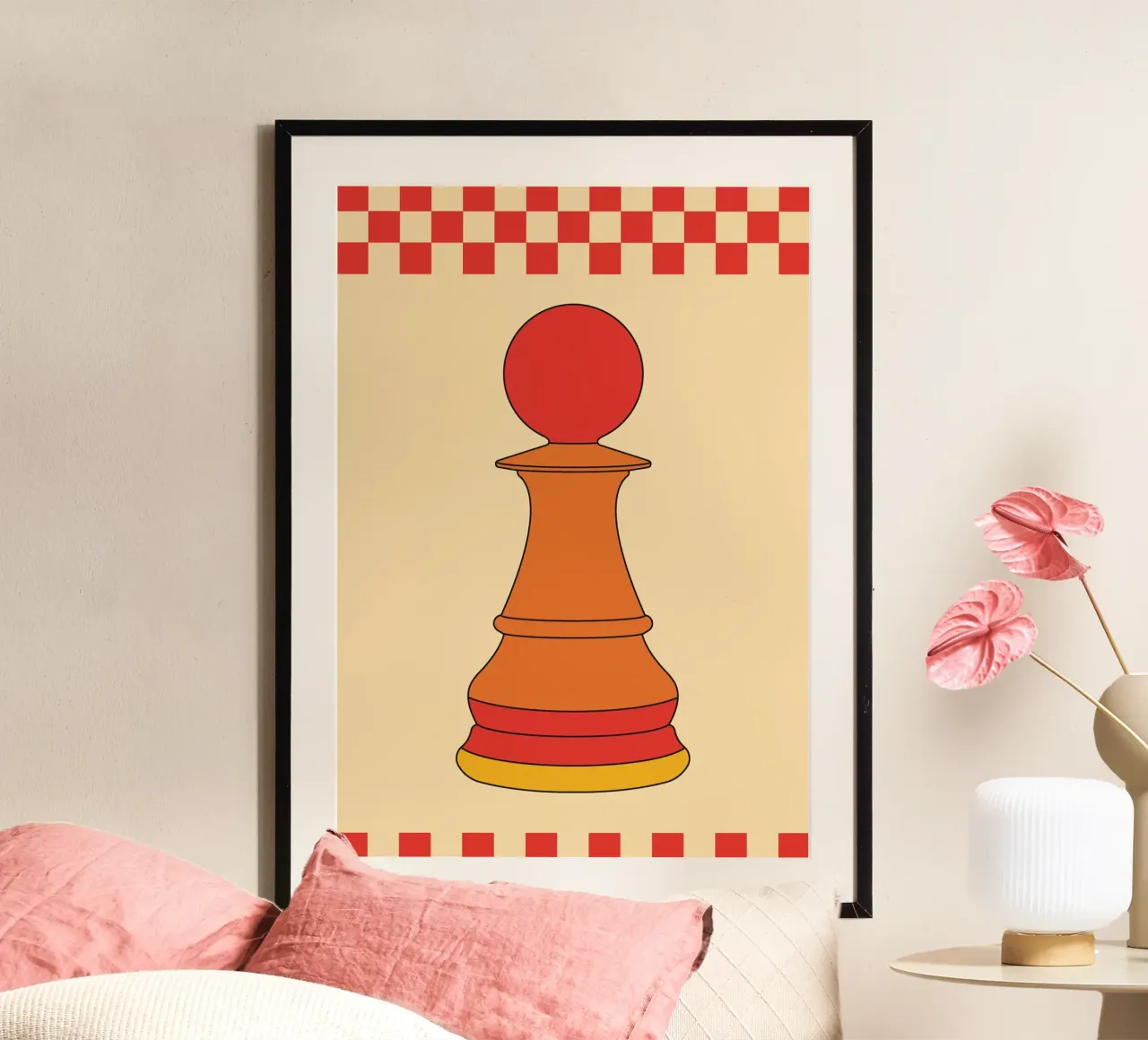 Chess Retro poster da galihstudio